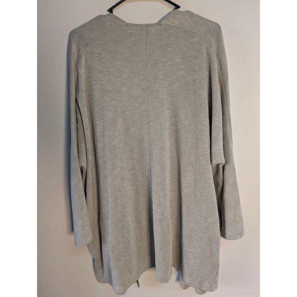 Donni Womens Grey Open Front Cardigan, One Size - Picture 7 of 7